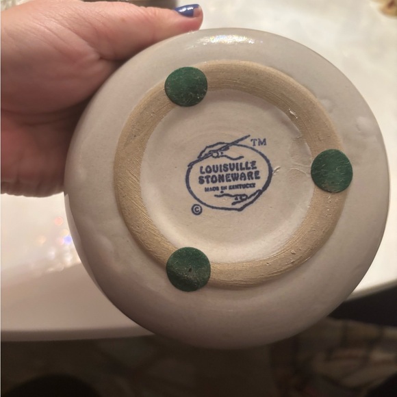 Louisville Stoneware Pottery Hummingbird Ashtray Trinket Dish - Picture 3 of 3